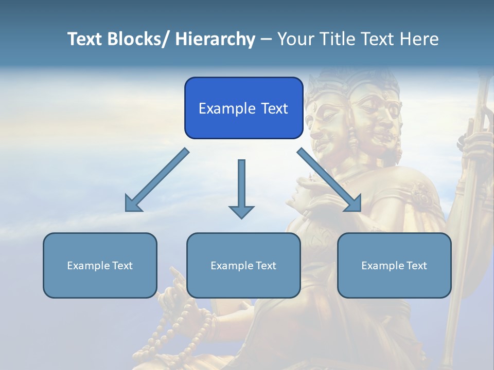 Tale Blue Religion PowerPoint Template