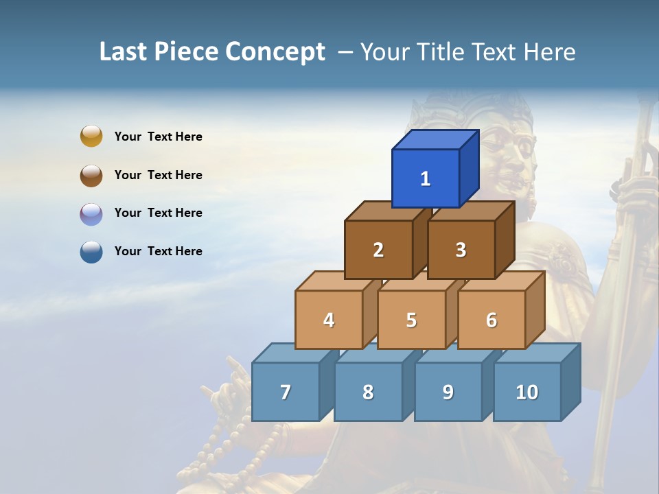 Tale Blue Religion PowerPoint Template