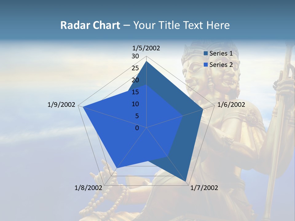 Tale Blue Religion PowerPoint Template
