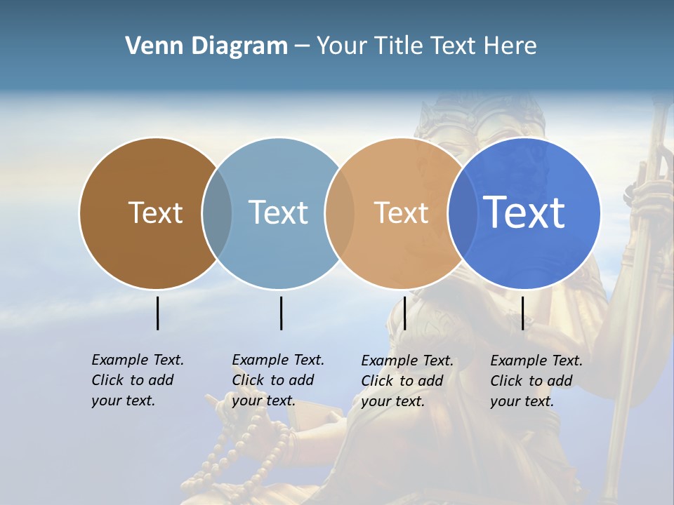 Tale Blue Religion PowerPoint Template