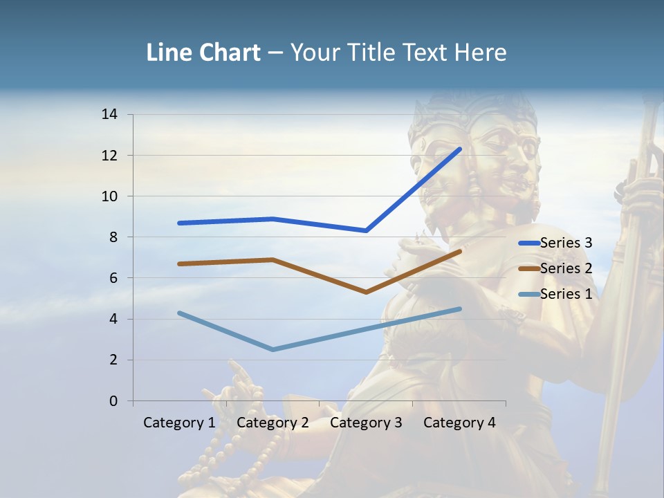 Tale Blue Religion PowerPoint Template