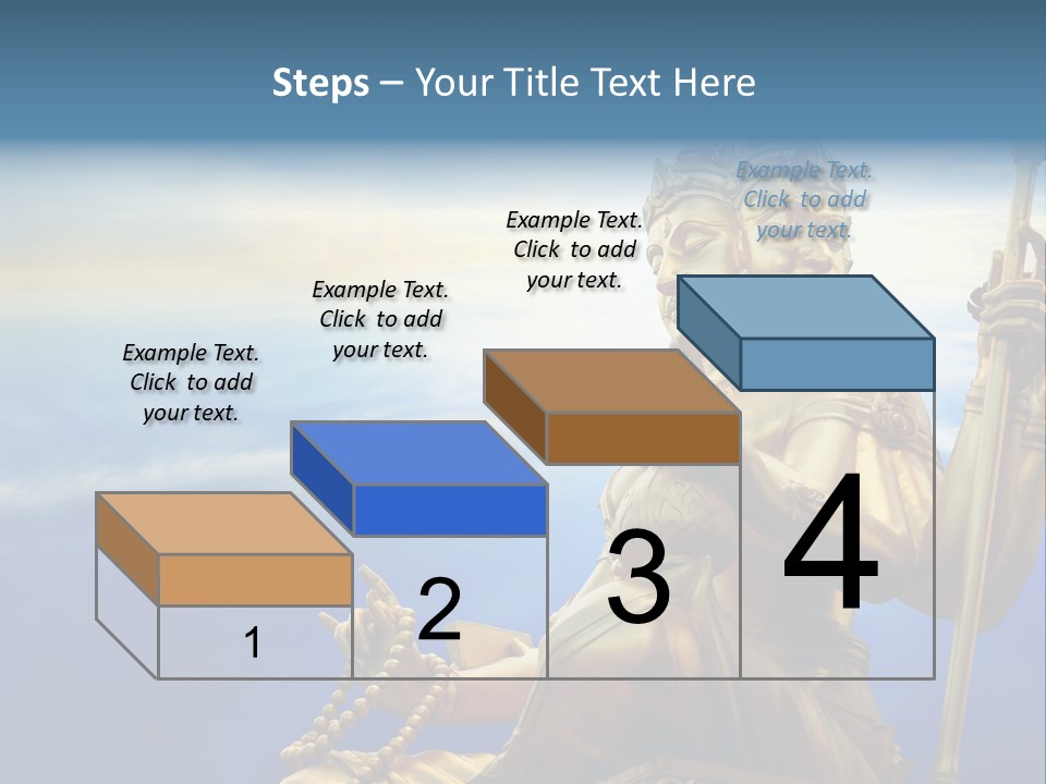 Tale Blue Religion PowerPoint Template