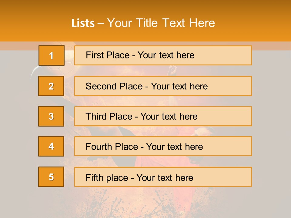 Soccer Focus PowerPoint Template