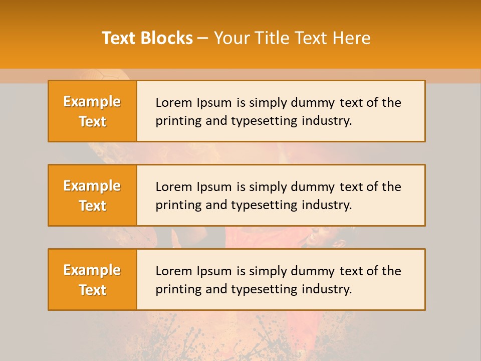 Soccer Focus PowerPoint Template