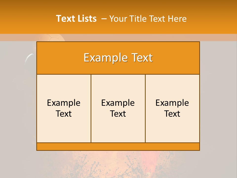 Soccer Focus PowerPoint Template