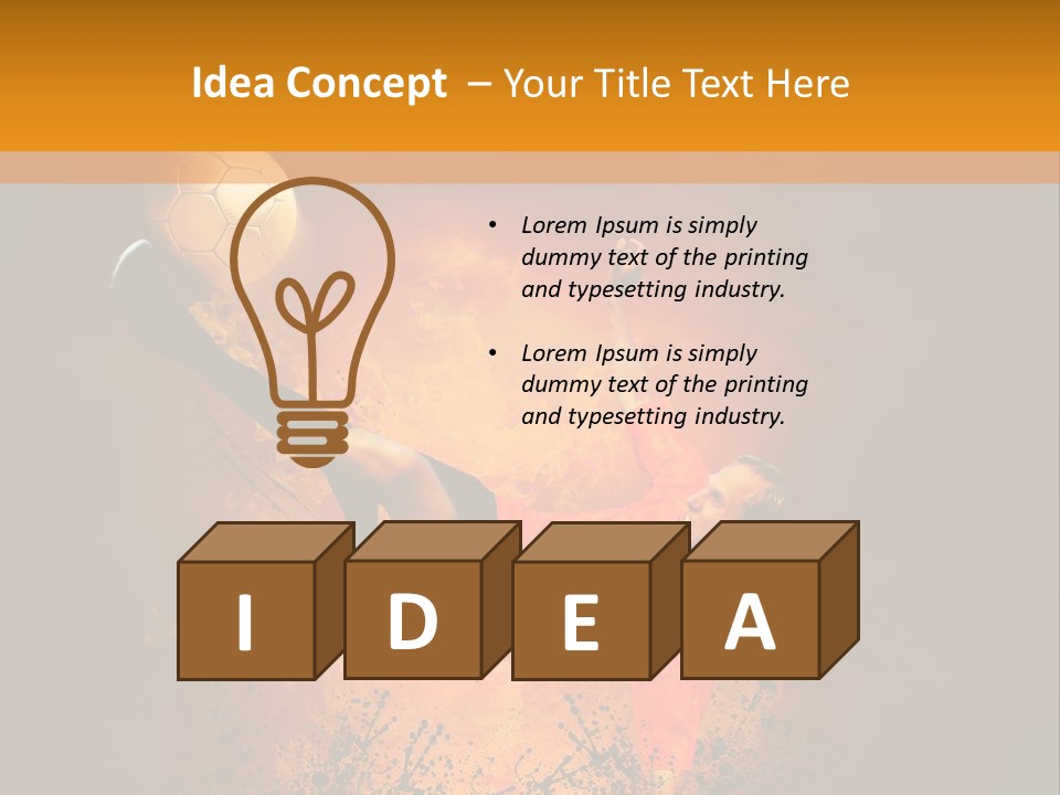 Soccer Focus PowerPoint Template