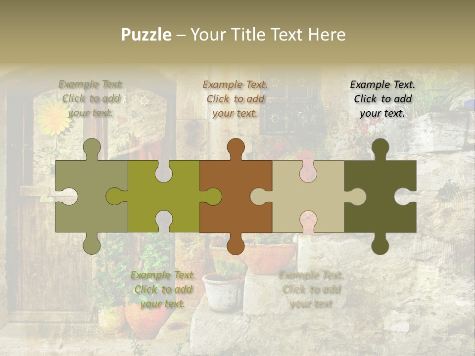 Greek Style PowerPoint Template