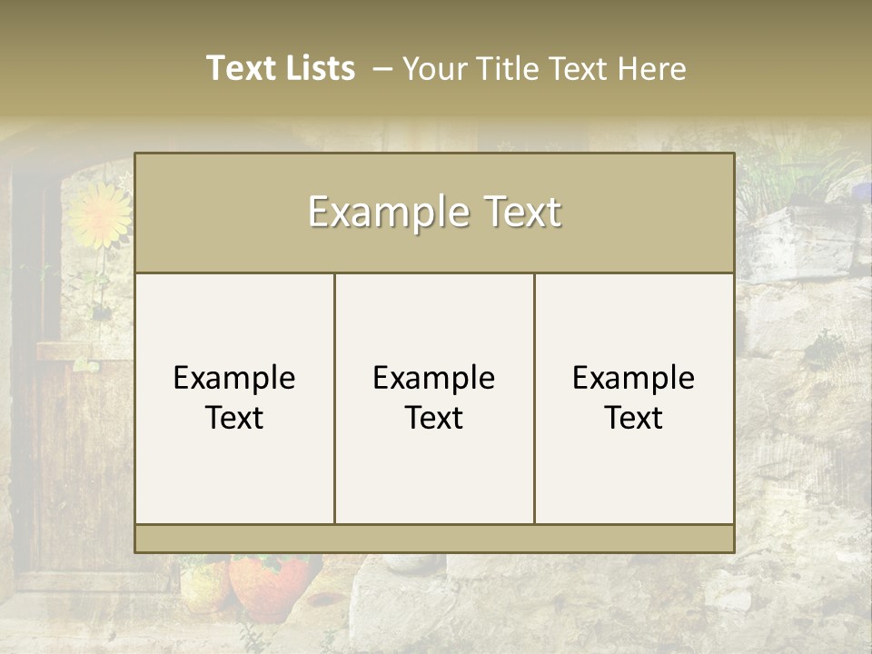 Greek Style PowerPoint Template