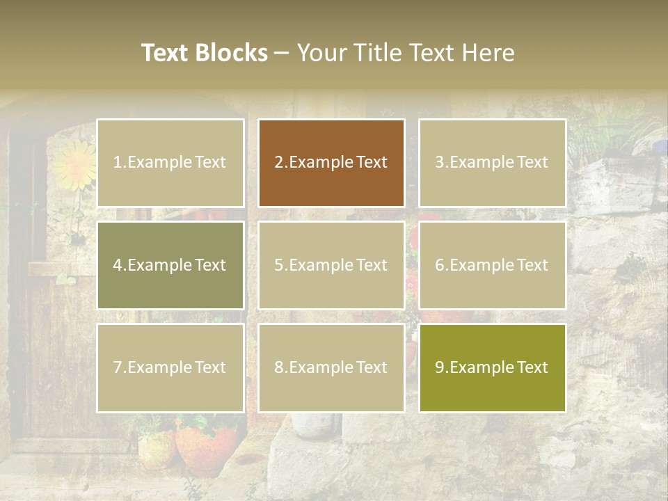 Greek Style PowerPoint Template