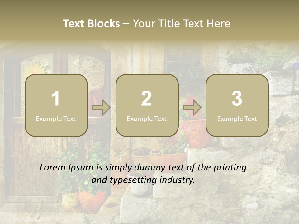 Greek Style PowerPoint Template