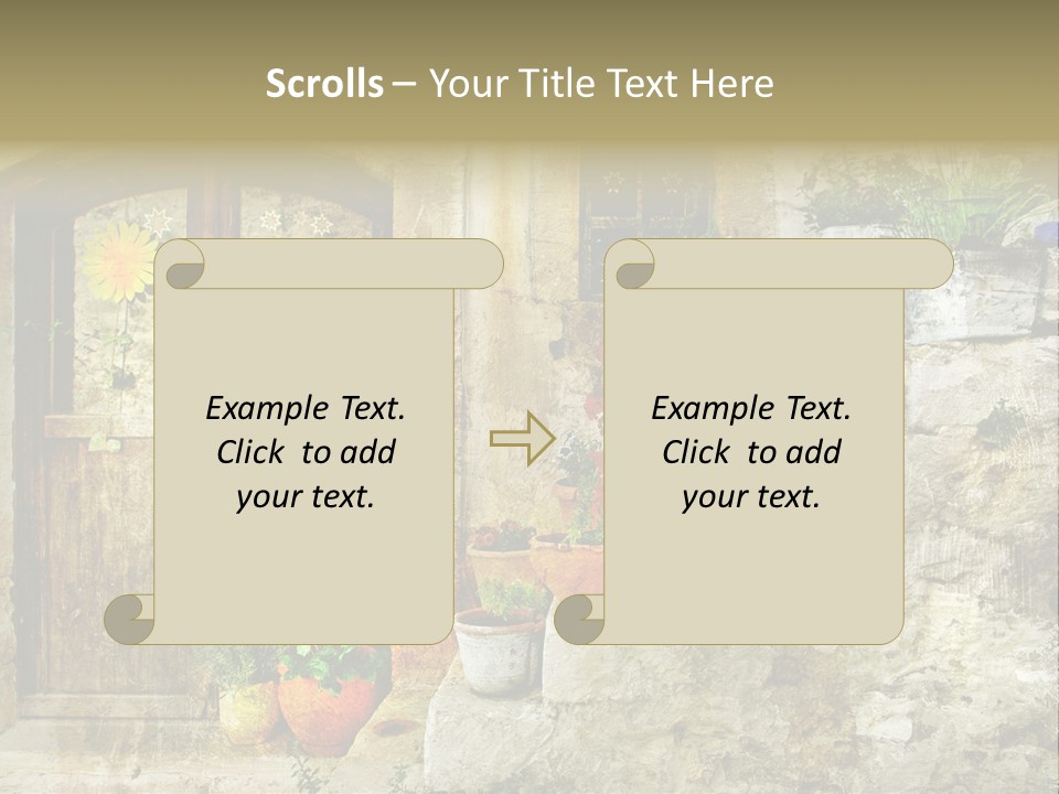 Greek Style PowerPoint Template