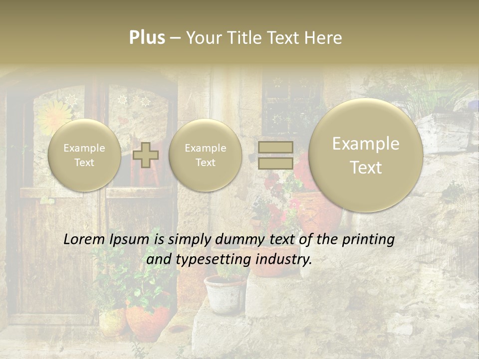 Greek Style PowerPoint Template