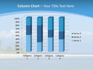 Tree Sky Shore PowerPoint Template