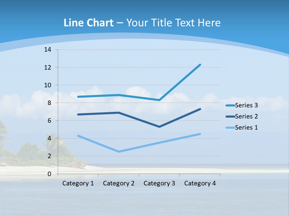 Tree Sky Shore PowerPoint Template