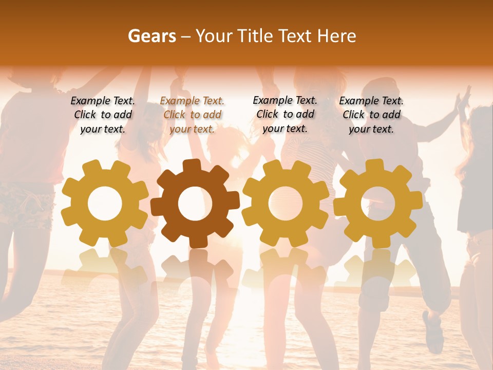 I M Walking On Sunshine PowerPoint Template