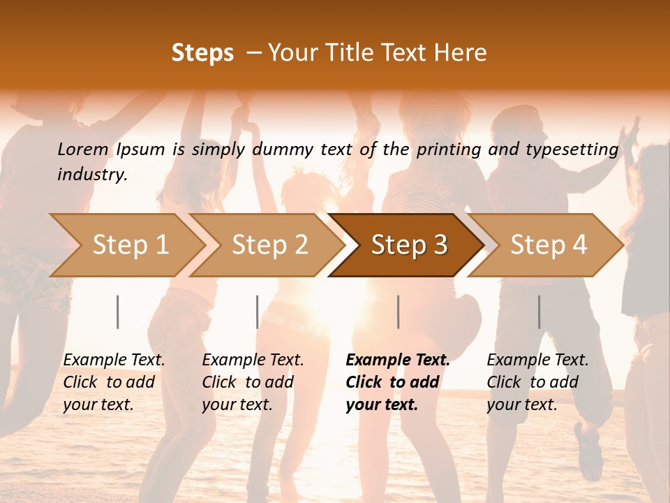I M Walking On Sunshine PowerPoint Template