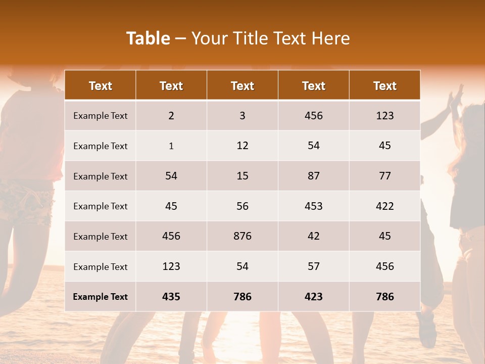 I M Walking On Sunshine PowerPoint Template