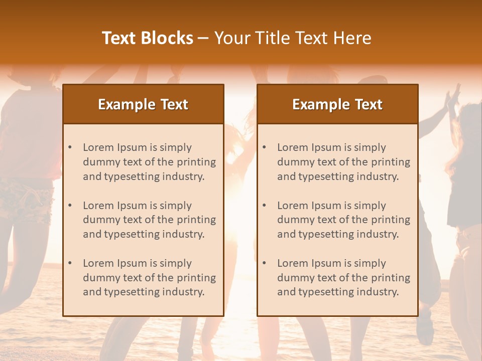 I M Walking On Sunshine PowerPoint Template