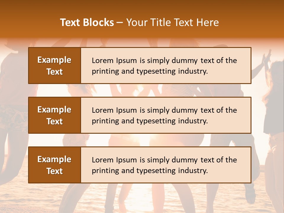 I M Walking On Sunshine PowerPoint Template