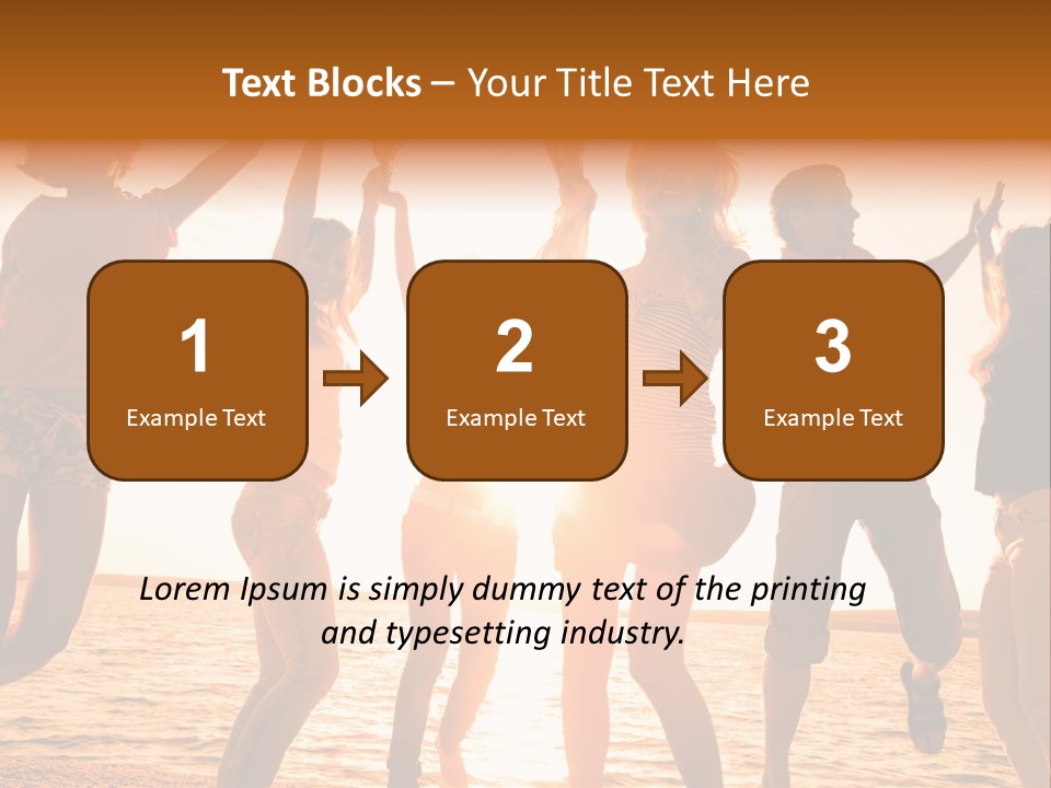 I M Walking On Sunshine PowerPoint Template