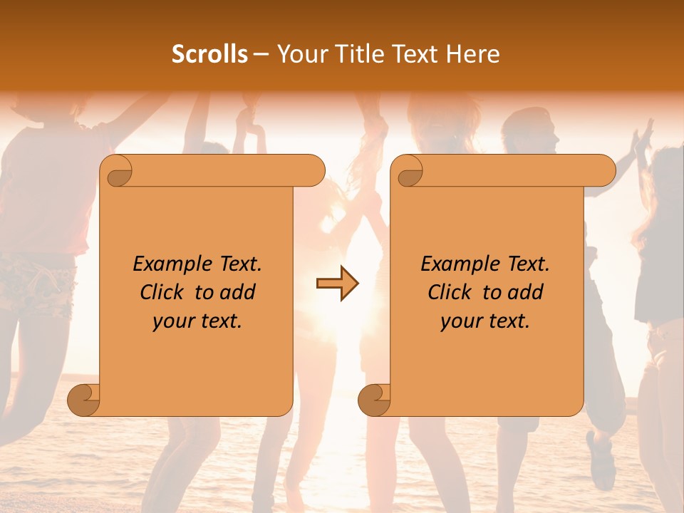 I M Walking On Sunshine PowerPoint Template