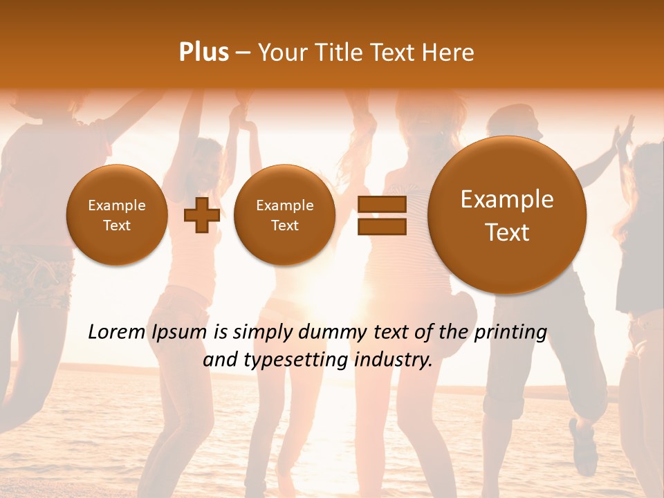 I M Walking On Sunshine PowerPoint Template