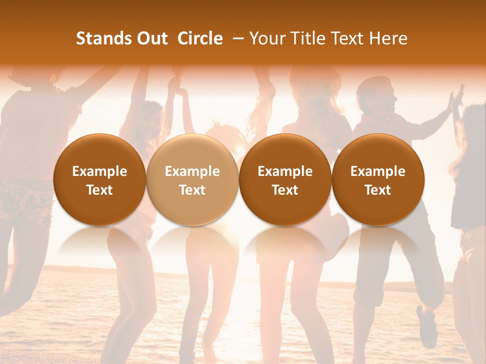 I M Walking On Sunshine PowerPoint Template