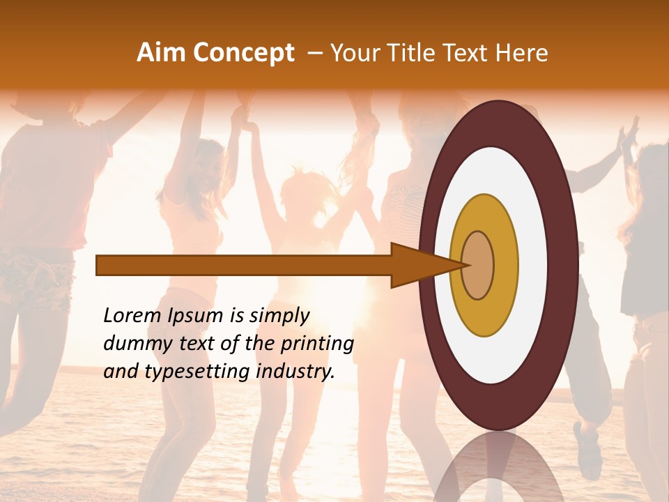 I M Walking On Sunshine PowerPoint Template