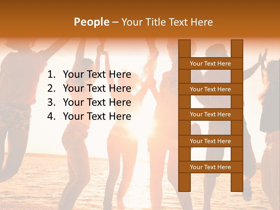 I M Walking On Sunshine PowerPoint Template