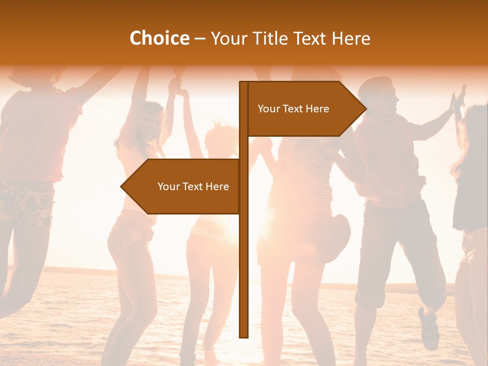 I M Walking On Sunshine PowerPoint Template