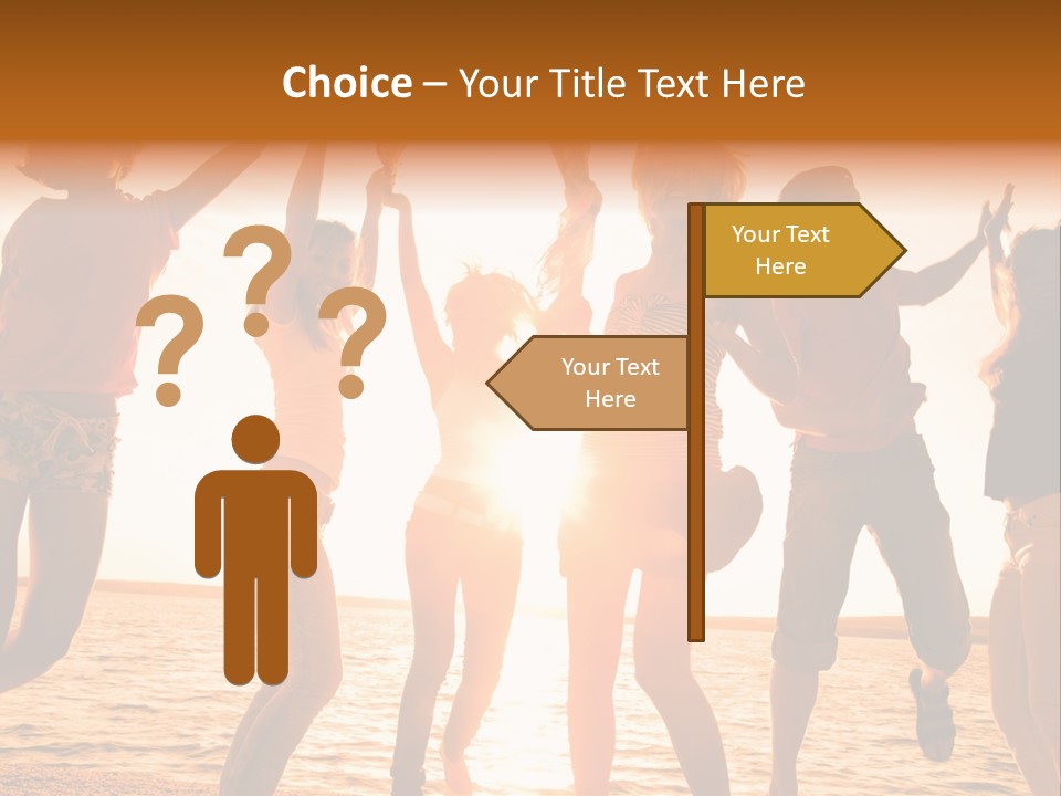 I M Walking On Sunshine PowerPoint Template