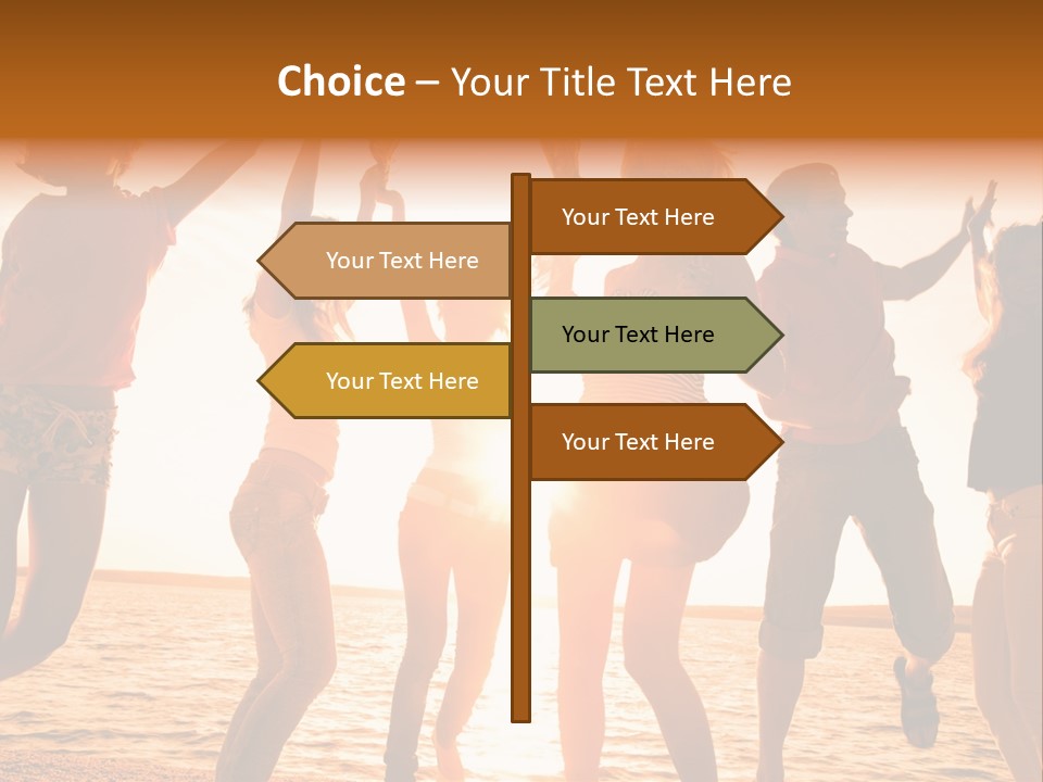 I M Walking On Sunshine PowerPoint Template