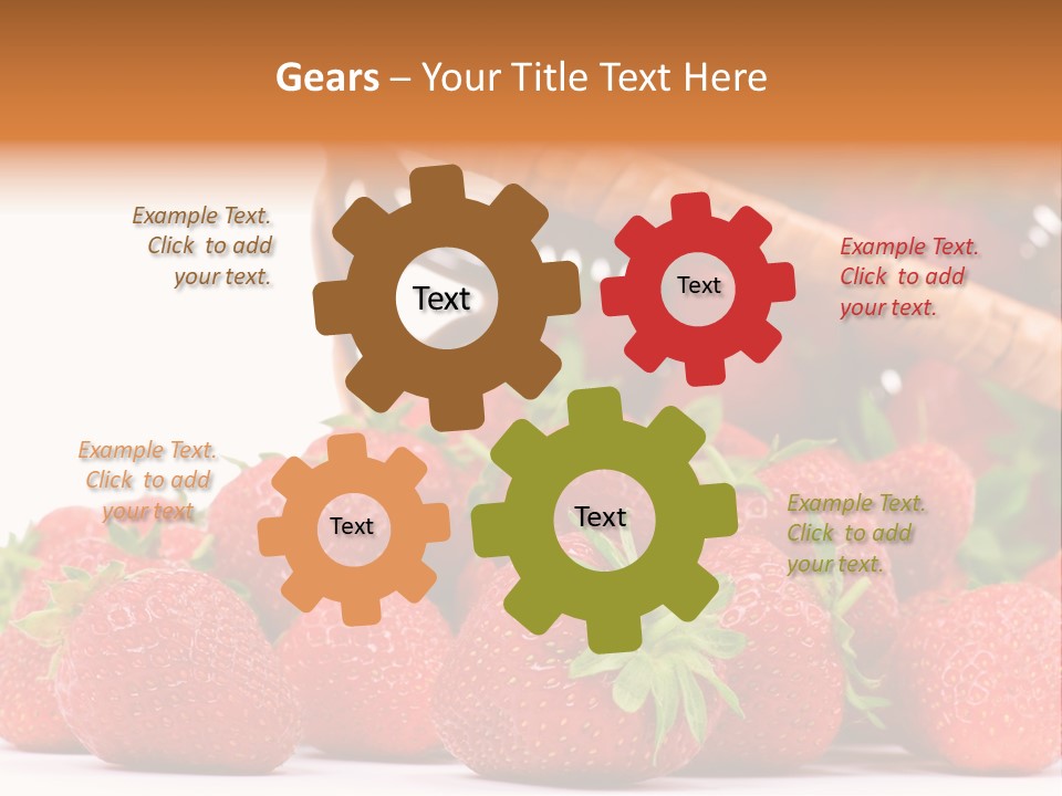 Strawberry PowerPoint Template