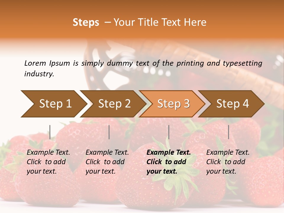 Strawberry PowerPoint Template