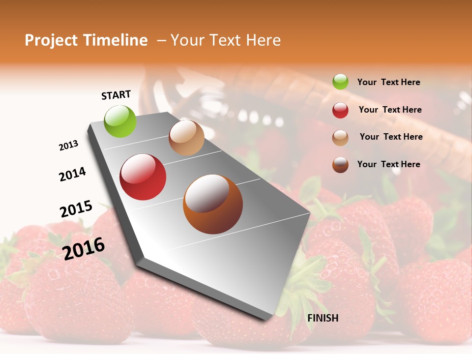 Strawberry PowerPoint Template
