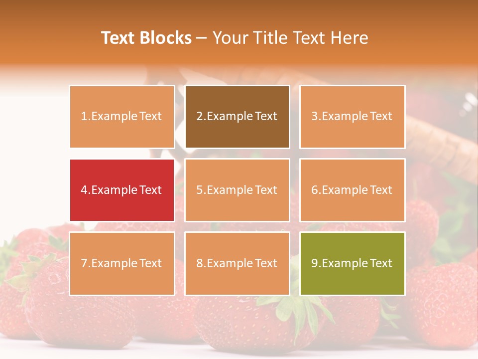 Strawberry PowerPoint Template