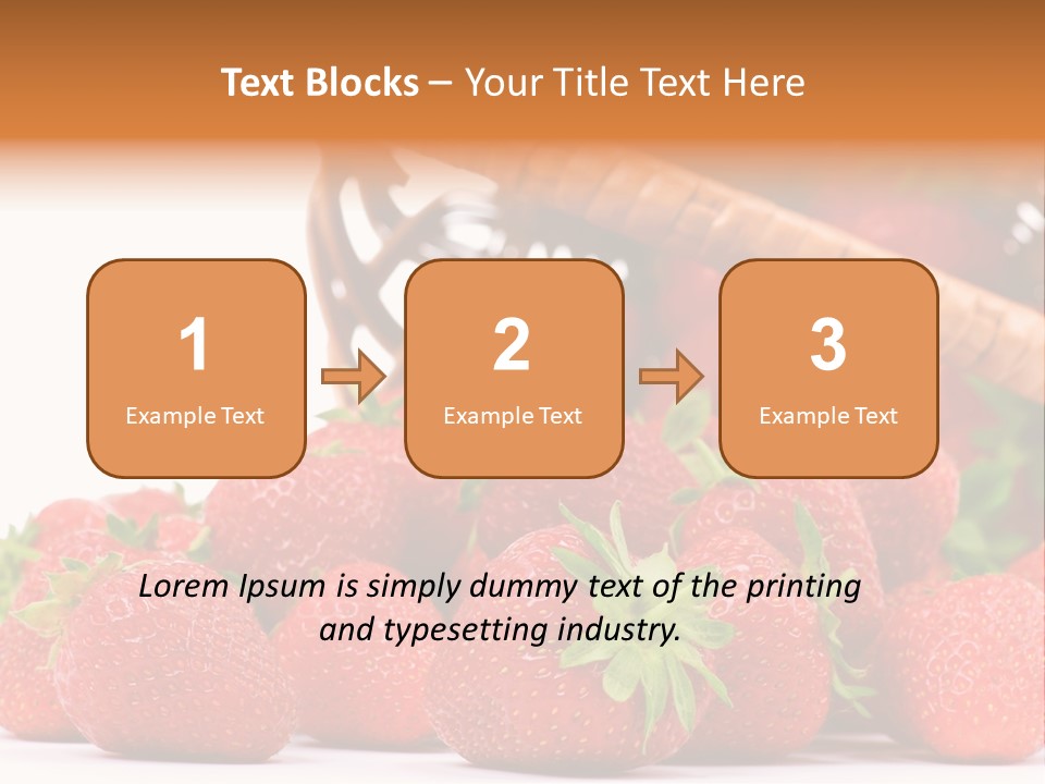 Strawberry PowerPoint Template