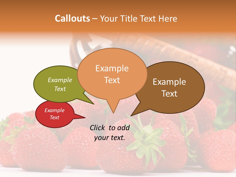 Strawberry PowerPoint Template