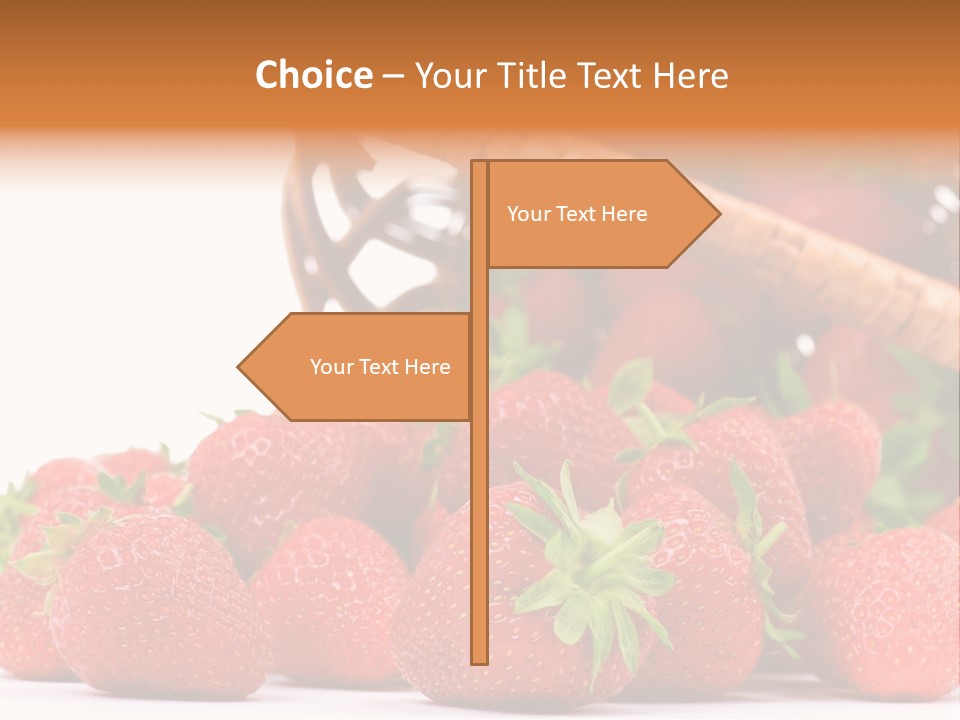 Strawberry PowerPoint Template