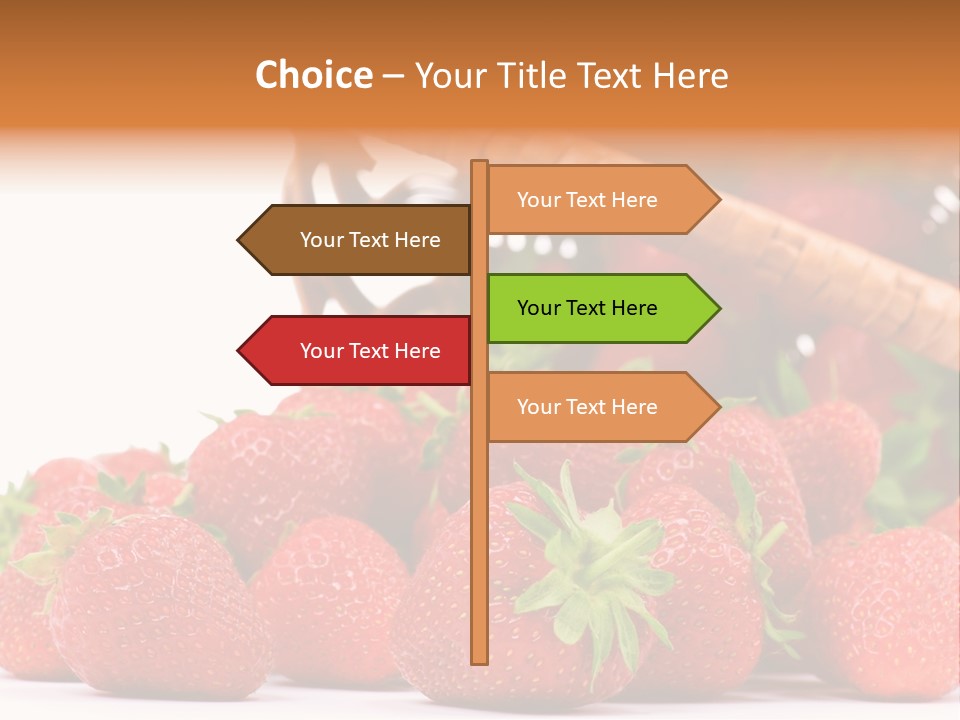 Strawberry PowerPoint Template