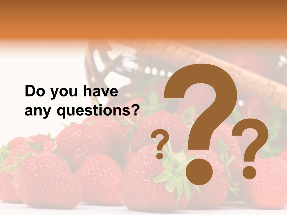 Strawberry PowerPoint Template