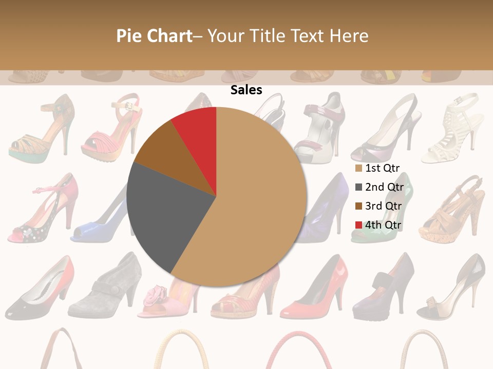 Ladies Shoes And Bags PowerPoint Template