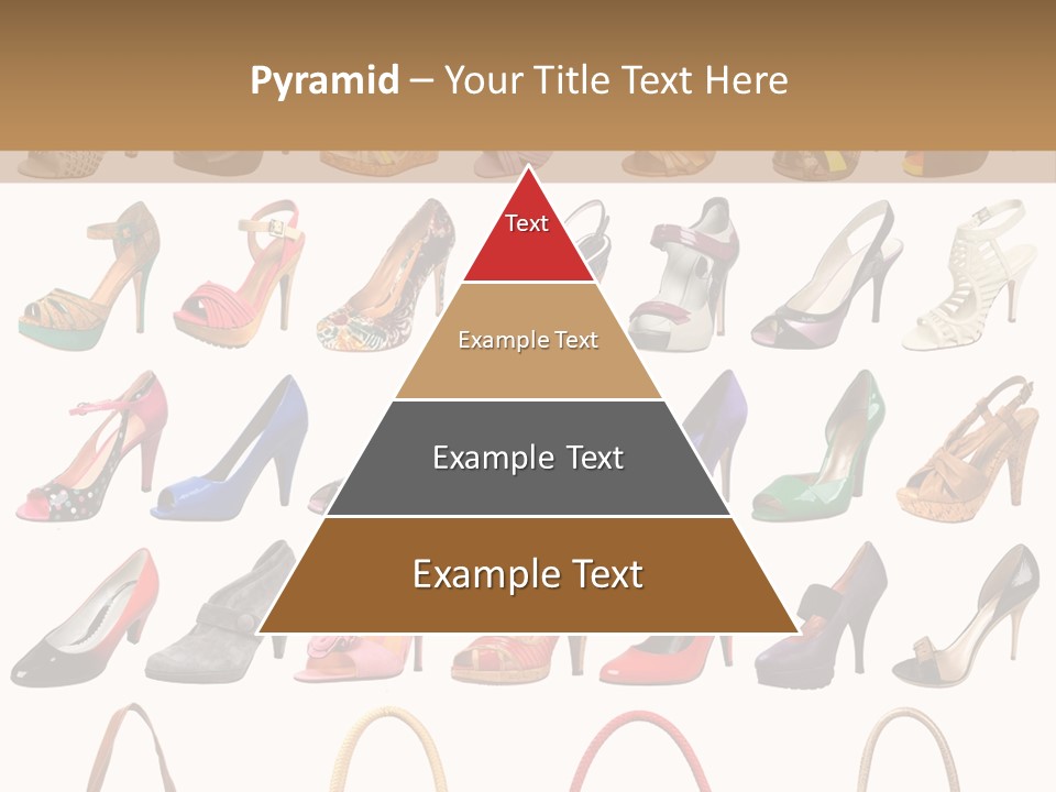 Ladies Shoes And Bags PowerPoint Template