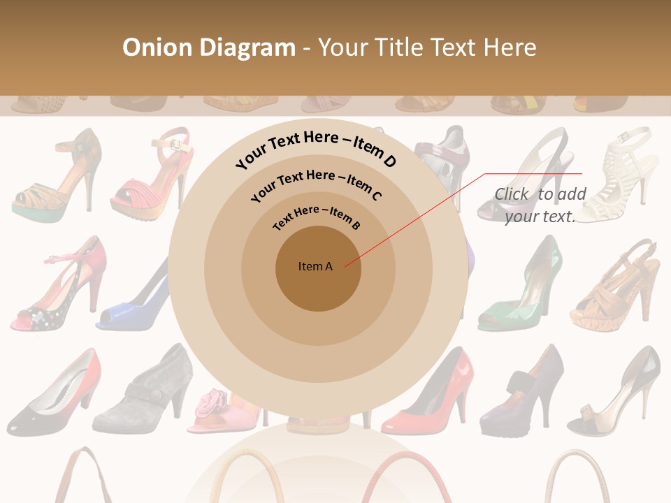 Ladies Shoes And Bags PowerPoint Template