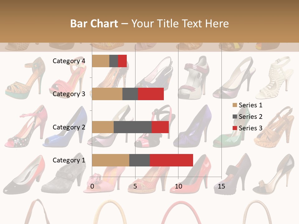 Ladies Shoes And Bags PowerPoint Template