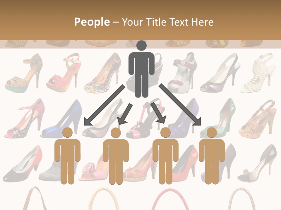 Ladies Shoes And Bags PowerPoint Template