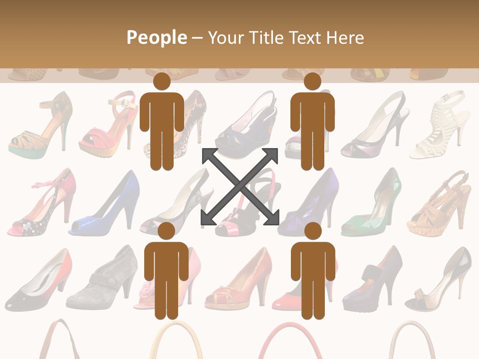 Ladies Shoes And Bags PowerPoint Template