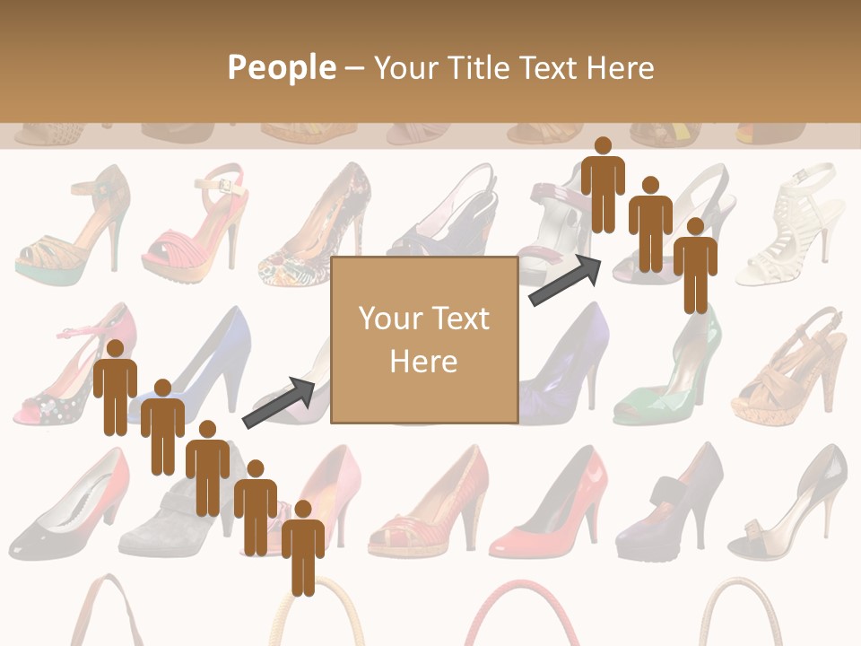 Ladies Shoes And Bags PowerPoint Template