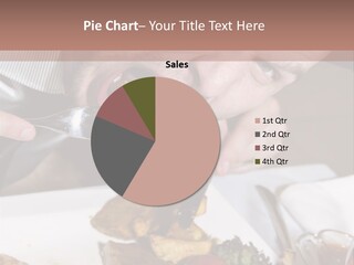 Gathering Objects Healthy PowerPoint Template