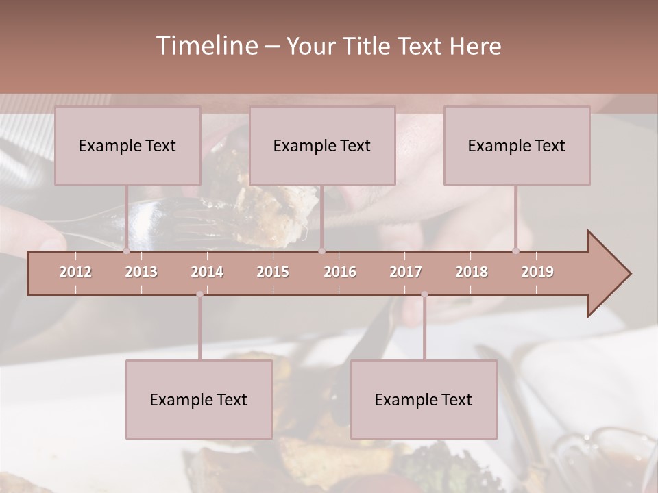 Gathering Objects Healthy PowerPoint Template
